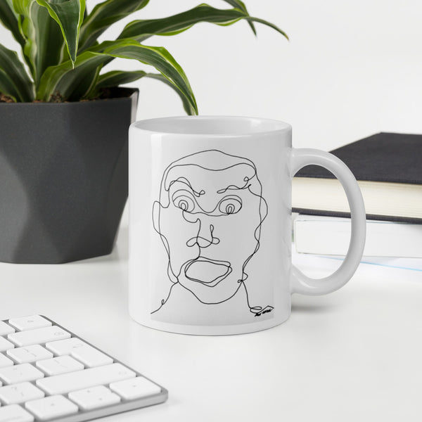 Wide Awake Glossy mug